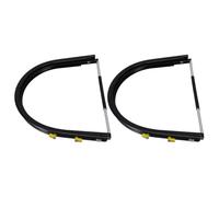 Support de Visière 2 Pièces de Casque de Chantier | Rotation 180°, Ressort Réglable, Montage Sécurisé, Visibilité Améliorée, pour Soudage et Construction