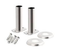 Bc-elec - PLS-1 Support d'échelle de piscine en acier inoxydable Ø 40 mm, pieds pour échelle de piscine inox