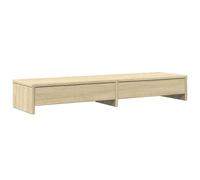 Support d'écran avec tiroirs Chêne Sonoma 100 x 27 x 15 cm Bois d'ingénierie