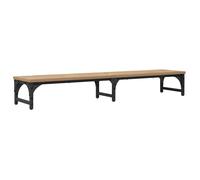 Support d'écran en bois - vidaXL - Chêne artisanal - 105x23x15,5 cm - 3,91 kg - Design minimaliste - Ergonomique