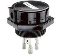 Porte-électrode Finder 072.53, 3 pôles, pour électrodes de niveau, 1 pièce.