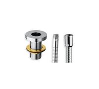 SUPPORT DESIGN+FLEXIBLE+RESSORT POUR DOUCHETTE SUR GORGE CHROME - CRISTINA ONDYNA AC61451