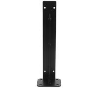 Support D'étagère Mural Noir en Acier, Charge Lourde, Installation Facile | Accessoires D'installation Inclus, Style Minimaliste Moderne, pour Chambre et Salon, Design Élégant et Polyvalent
