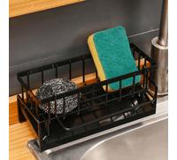 Support d'évier de cuisine multifonctionnel, égouttoir d'évier en plastique, support de comptoir d'évier de cuisine, porte-éponge d'évier, boîte de rangement, organisateur d'évier gain de place, suppo