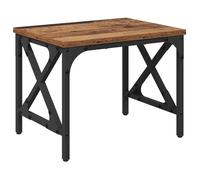 vidaXL Support d'imprimante Réglable Bois Ancien 40 x 30 x 31 cm, Support Réglable, Imprimante Rectangulaire, Organisateur de Bureau, Table Moderne, Équipement de Hauteur