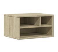 Support d'imprimante table meuble bureau sonoma 40 x 32 x 22,5 cm bois ingénierie marron