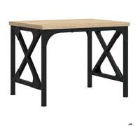 vidaXL Support d'Imprimante, Organisateur de Dossiers avec Pieds Réglables, Étagère de Rangement Bureau Intérieur, Chêne Sonoma Bois d'Ingénierie