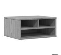 vidaXL Support d'imprimante sonoma gris 49x40x22,5cm bois d'ingénierie