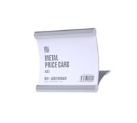 Support d'information de bureau multifonction en alliage d'aluminium pour une communication visuelle efficace, design moderne, porte-carte de nom, support d'informations de bureau