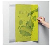 Support d'information rPET, A3, transparent