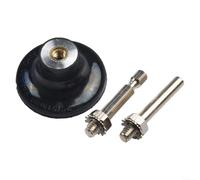Support Disque Polissage 2Pouces Queue Hexagonale | Queue hexagonale 1/4", fixation rapide, pour idéal pour perceuse, polissage métaux, acier inoxydable