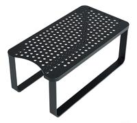 Support distributeur d'eau en métal pour pichet de filtre, étagère noire robuste amovible, solution de rangement pour armoire de cuisine