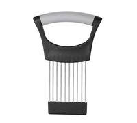Support D'oignon | Porte Oignon | Support À Oignons En Acier Inoxydable Avec Dents | Oignon Supports Trancher | Porte Hachoir Pour Trancheuses De Fruits De Cuisine