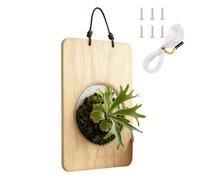 Support d'orchidée | Cadre vertical en bois de fougère en corne de cerf | Panier porte- - pour chambre à coucher, salon, porche, intérieur, extérieur, maison, jardin, cour, balcon