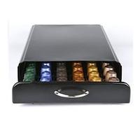 Support dosettes à tiroir pour 50 capsules Nespresso ou 45 capsules Verismo HobbyCook