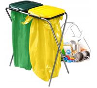 Support Double pour Sacs à Déchets 240L - Durable, Facile à Assembler