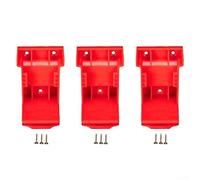 Support d'outils et support de batterie pour perceuses 18 V et 20 V, compatible avec 48-11-1820 48-11-1850 48-11-1860, organiseur de rangement mural pour atelier (3 pièces)