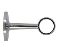 Support dressing d19 60mm metal chrome x2