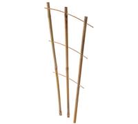 Support en bambou pour pergola - Grillage pour plantes grimpantes - Longueur : 46 cm - Treillis pour plantes grimpantes pour jardin - Lot de 10 pièces