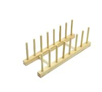 Support en bois multifonction for couvercle de cuisine, égouttoir(White-7grids-1pcs)