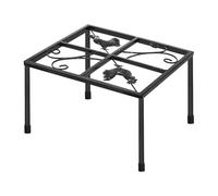 Support en métal pour abreuvoir à poulet - Support de mangeoires de | volaille de 18 cm, support en fer | Support de support pour mangeoire à eau de poulet pour seaux, barils, accessoires de poul