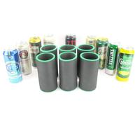 Support en néoprène pour canettes de bière de 0,5 litre, de couleur orange