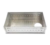 Support en pierre pour sauna, en acier inoxydable antirouille pour poêle à bois, accessoires de poêle, panier de cheminée pliable et portable pour réchauffer une tente à la maison