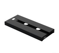 Support en plastique pour verres à pied 25 cm Installation sans perçage | Pas de perçage nécessaire, option d'installation à vis, s'adapte aux armoires standard, plastique léger