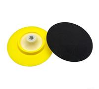 Support en polyuréthane pour meuleuse d'angle avec filetage M14, disque de ponçage de 32,7/38,1/16,5 cm pour pierre, bois, métal, automobile (16,5 cm)