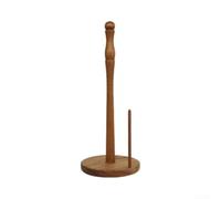 Support Essuie-Tout Cuisine pour bois Naturel Lourd Support Essuie-Tout | Base lourde anti-bascule, stabilité parfaite, tirage pour facile, pas de renversement, sécurité accrue