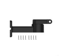 Support Fixation Murale Nylon Renforcé 119mm Support Fixation(1pc) | Nylon PA66 renforcé, résistance UV et pluie, compatible LUBA YUKA, taille 119x59mm, noir mat