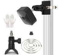 Support Flexible Pour Appareil Photo Extérieur Blink Mini,Blink Indoor,Blink Xt,Blink Xt2,Pole Support De Montage Mural Compatible Avec La Caméra De Sécurité Blink Noir