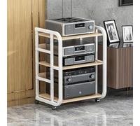 Support HiFi réglable pour amplificateurs et appareils électroniques, support de rangement multimédia pour haut-parleurs, DVD, CD, équipement AV, étagères réglables pour salon, home cinéma