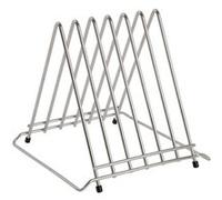 Support Inox pour 6 Planches à Découper de 30 mm - Hygiplas