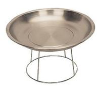 Support inox pour plateau de fruits de mer Olympia Gris G