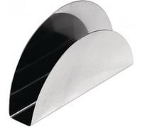 Support inox pour serviettes - Olympia - Inox Noir G