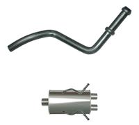 Support inox pour silencieux universel