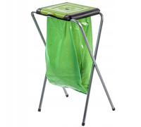 KADAX Porte-Sacs Poubelle pour Intérieur et Extérieur, Support Pratique et Efficace pour les Sacs de Recyclage, Facilitant la Gestion des Déchets (Vert)