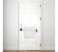 Support-lettres - Récipient à courrier - Réception de courrier - Pas de vis nécessaires - 52 x 51 cm - Blanc