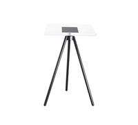 Support Magazines Acrylique, Pupitre Trépied au Sol, Acrylique Épais Métal Résistant, Bord Arrondi Monobloc pour Usage Domestique et Professionnel