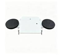 Support magnétique double aimant en métal ABS pour cuisine bureau | Support double aimant, construction en métal ABS, installation sans outils, compact 18 x 8 x 3 cm, design pour un usage