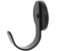 Support Magnétique pour Couronne, Crochet en Fer Noir, Pose sans Perçage | Surface Lisse Polie, Fixation Polyvalente sur Porte ou Réfrigérateur, Rangement D’Ustensiles et Décorations Saisonnières