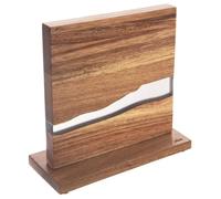 Support magnétique pour couteaux RIVER - Double face - Bois - Marron