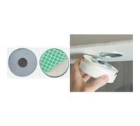 Support magnétique universel pour détecteur de fumée : pas besoin de perforer unitec 46789