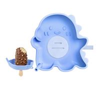 Support - Manchon en silicone anti-goutte | Réutilisable pour | Support en silicone de qualité alimentaire qui attrape les gouttes, garde les mains propres - Joli motif dinosaure pour la