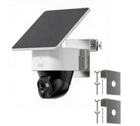 Support métallique Compatible avec Eufy SoloCam S340/E30/E42,EufyCam C35/S4/S300/S3 Pro/E40,Eufy PoE Cam S4/PoE E41,Eufy Security 4G LTE Cam S330;Convient aux environnements intérieurs et extérieurs
