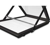 Support Montana - support portable de présentation et de transport pour photo et affichage Noir / A3 / valise en aluminium