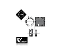 Support moteur Somfy LT50 - caisson ELKET à tiroir 68 ou 88 mm