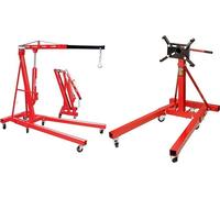 Support moteur, support de moteur, 900 kg + Grue de levage moteur, capacité 2000 kg