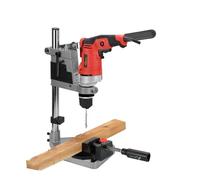 Support Multifonction pour Perceuse ¨¦lectrique Support avec Pince pour Per?age et R¨¦paration sur banc de Travail avec Base 38/43 mm Colonne Reglable Support De Forage